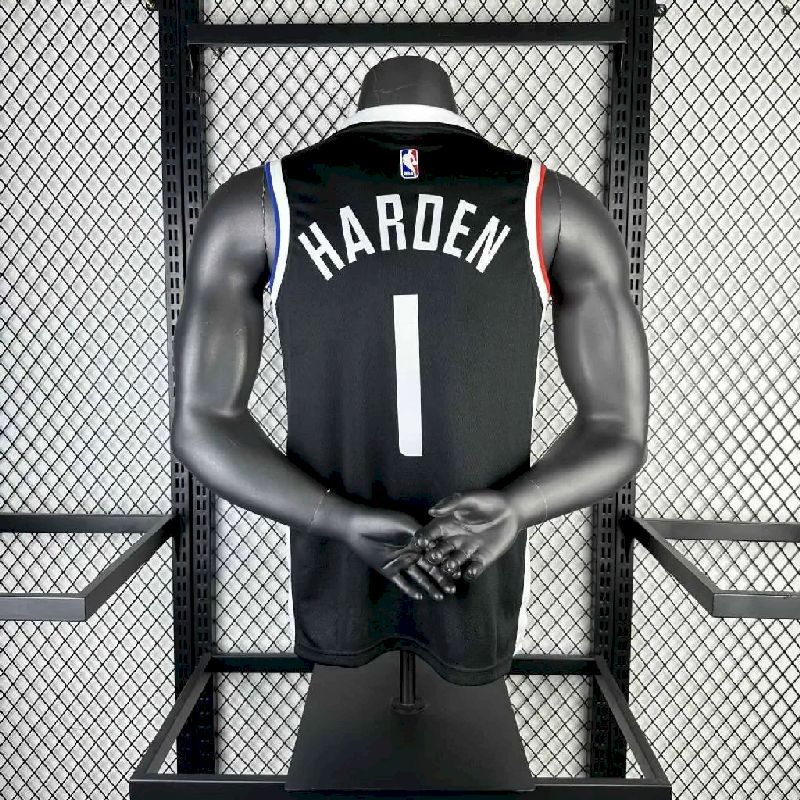 Camisa preta masculina James Harden 2021