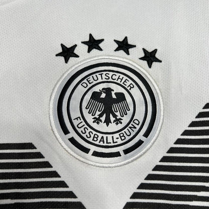 Camisa retrô da Alemanha 2018