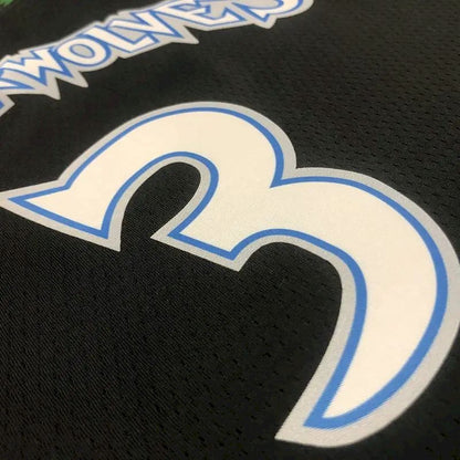 Camisa preta masculina Stephon Marbury Swingman – Edição Clássica