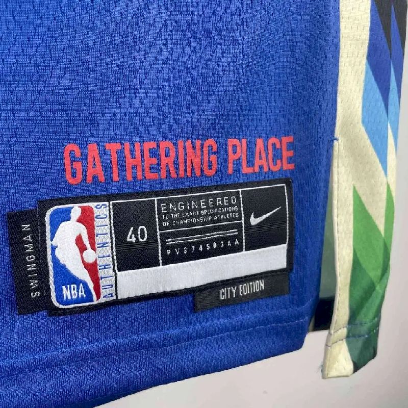 Camisa Damian Lillard Azul Masculina 2023 – Edição City