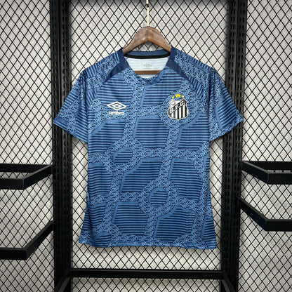 Camisa de treino pré-jogo do Santos 2024/25