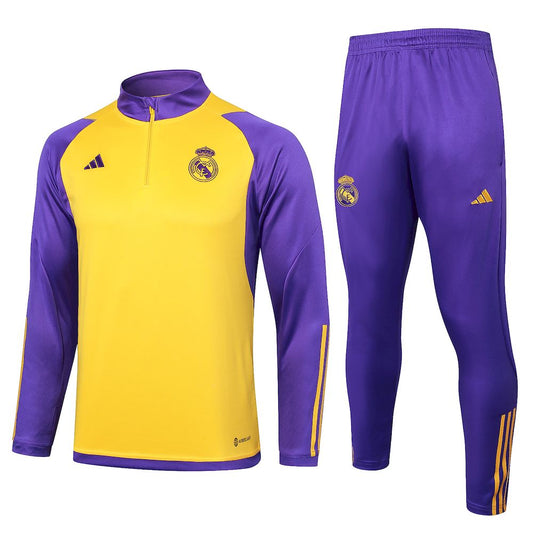 Suéter e calça adulto com zíper médio Real Madrid 2023/24 815