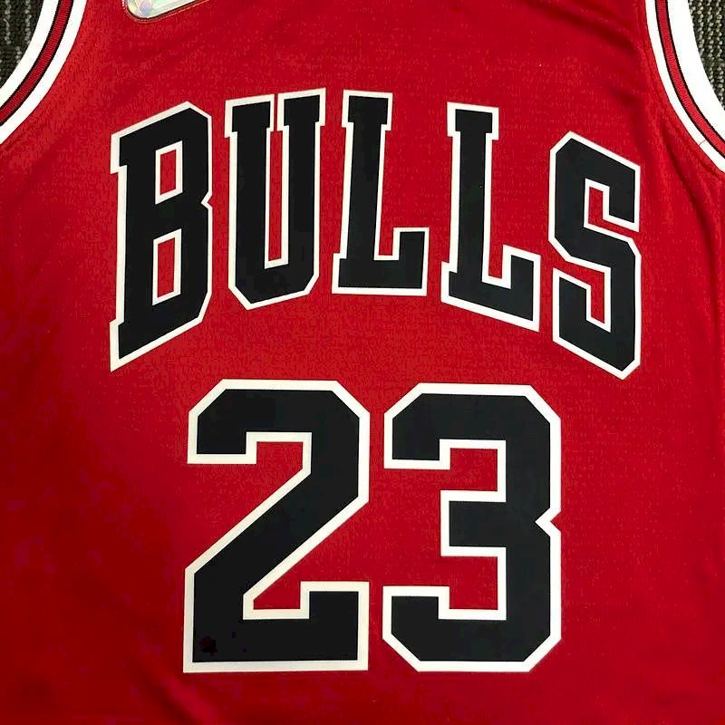 Camisa masculina Michael Jordan Red Team – Edição de 75º aniversário