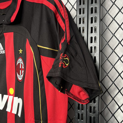 Camisa retrô do AC Milan 2006/07