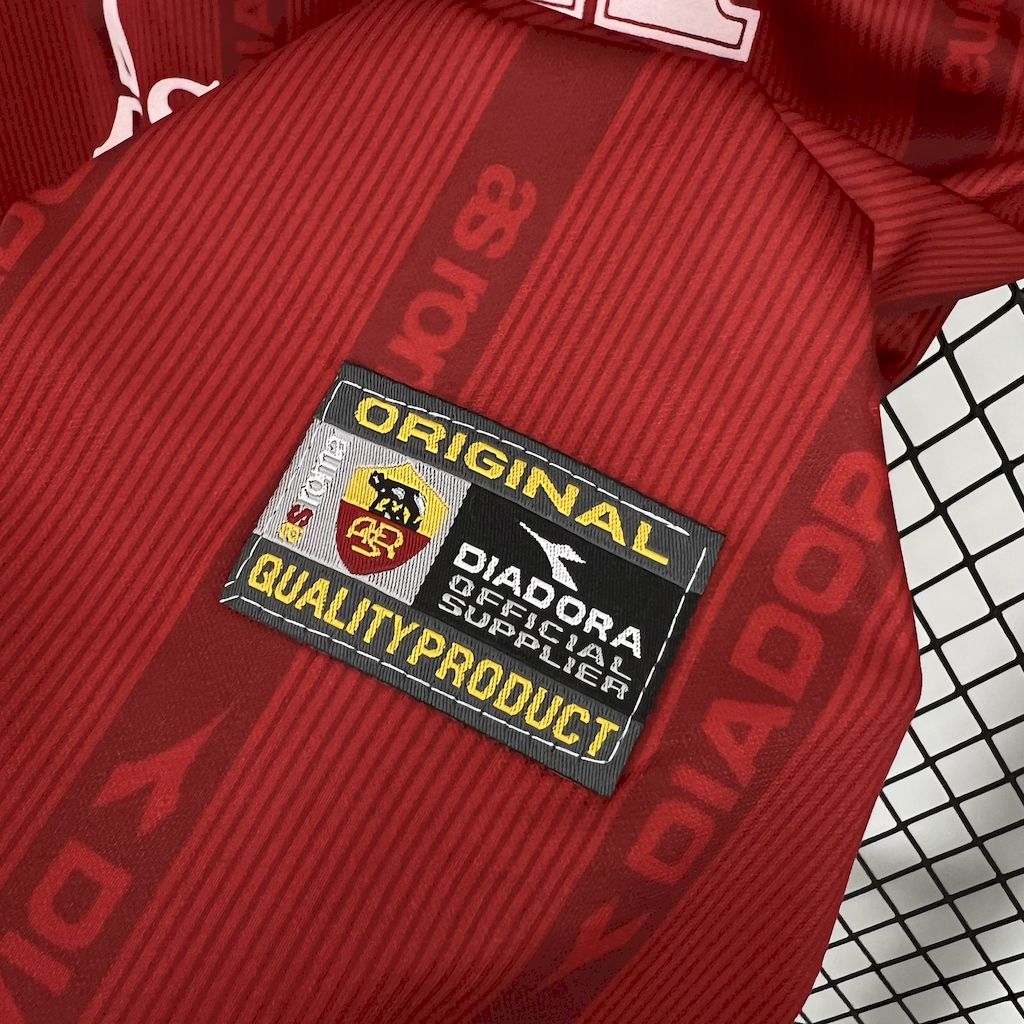 Camisa retrô da AS Roma 1999/00