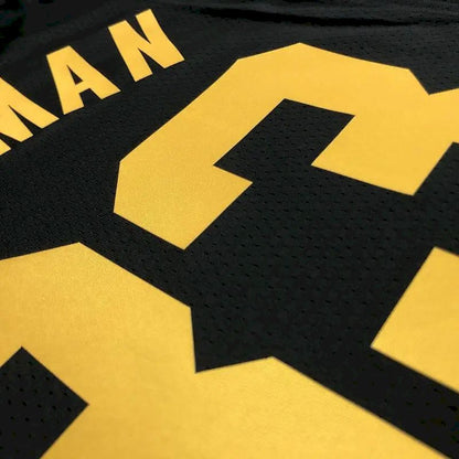 Camisa James Wiseman preta masculina – Edição City do 75º aniversário