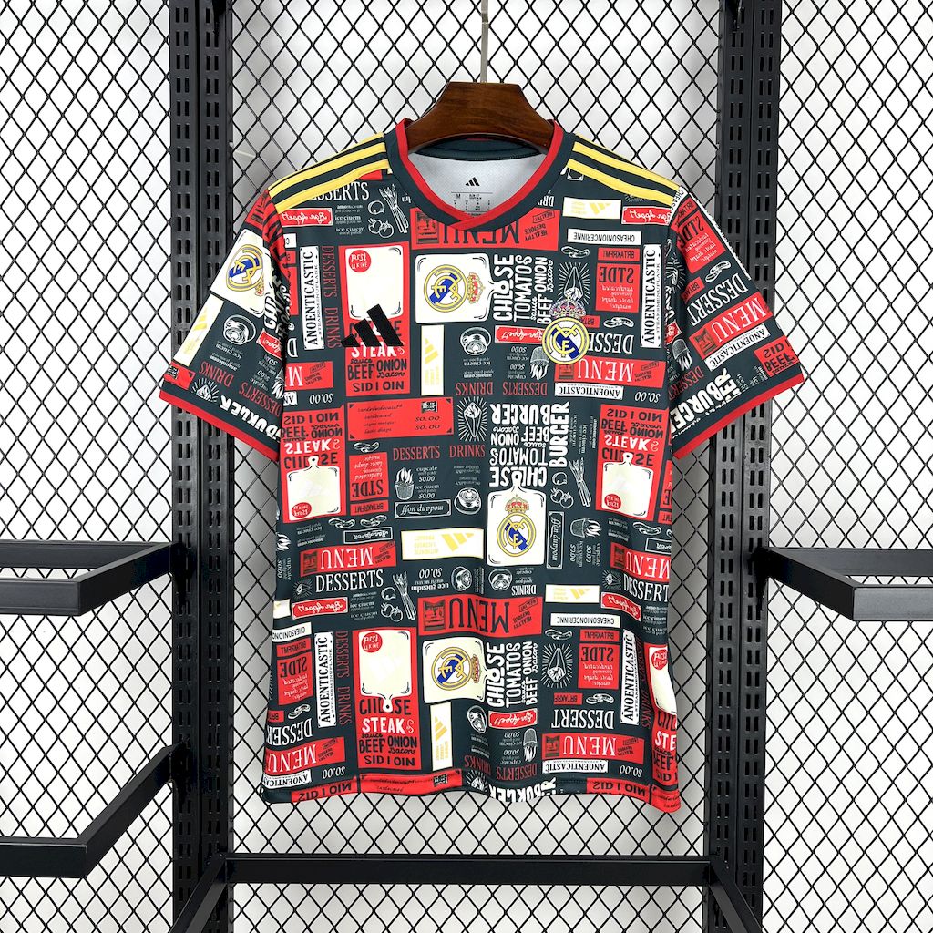 Real Madrid 2025/26 Doodle Board Jersey