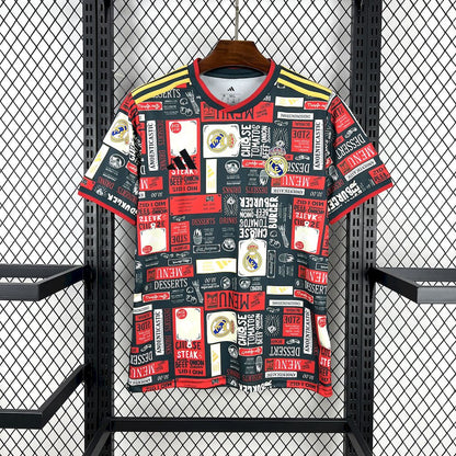 Real Madrid 2025/26 Doodle Board Jersey