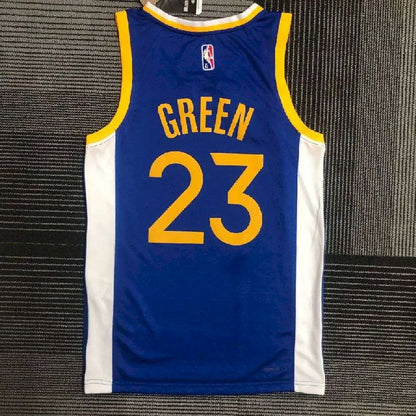 Men’s Draymond Green Blue Team Jersey – 75th Anniversary Edition