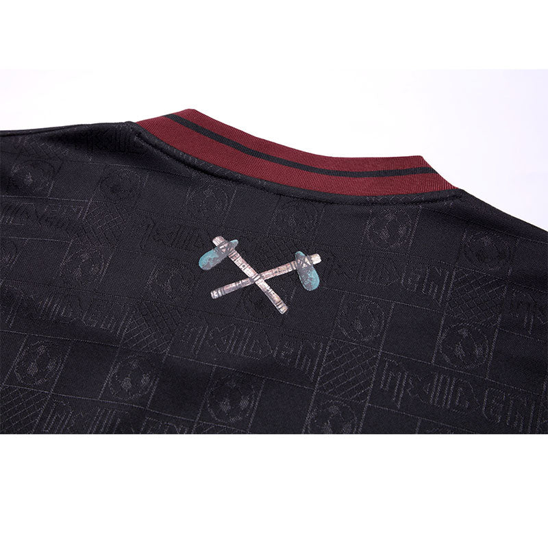 Camisa retrô do West Ham United 2016 do Iron Maiden