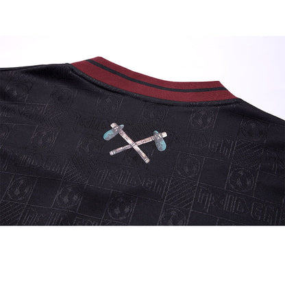 Camisa retrô do West Ham United 2016 do Iron Maiden
