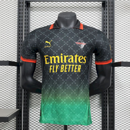 Ac Milan 2025/26 Co Branded Edition Jersey Player Version