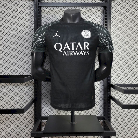 Paris Saint-Germain 2024/25 Fourth Black Jersey Player Version