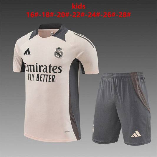 Real Madrid 2024/25 Training Kids Jersey+Short 14001