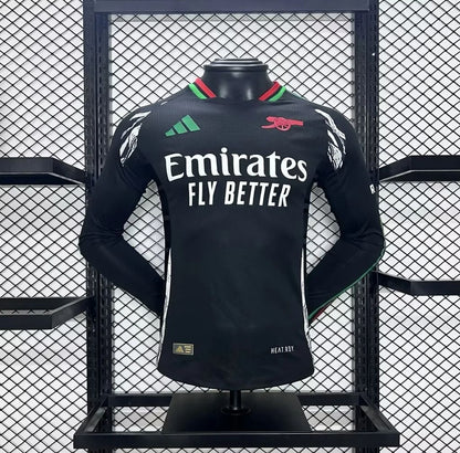 Camisa Arsenal Away 2024/25 de manga comprida, versão jogador