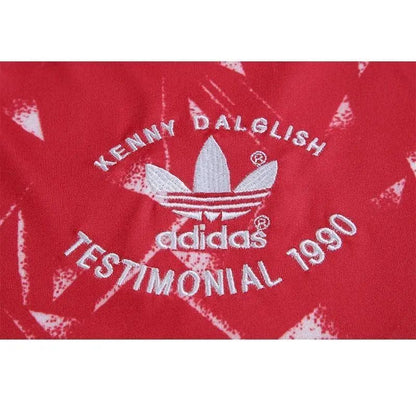Camisa retrô do Liverpool Dalglish de 1990