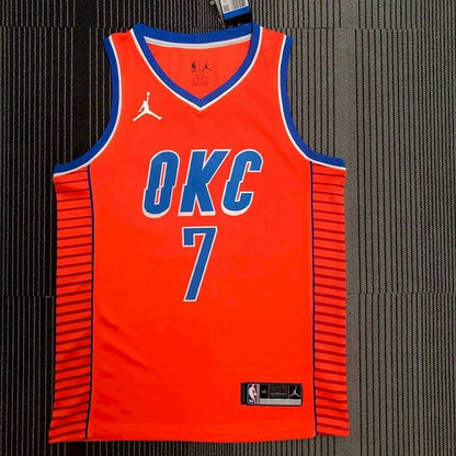 Camisa Carmelo Anthony Laranja Swingman Masculina – Edição Statement