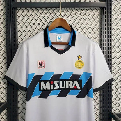 Camisa retrô reserva do Inter de Milão 1990/91