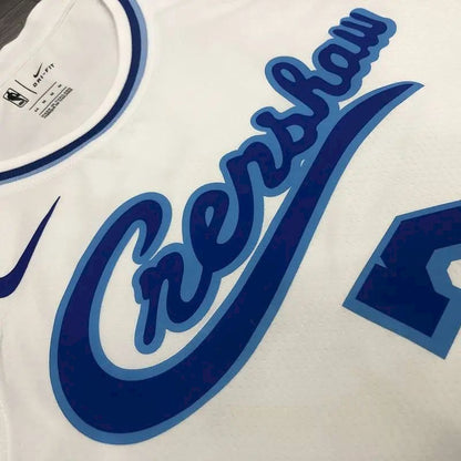 Camisa Anthony Davis Masculina Branca Versão Jogador – Edição Clássica Retro Conjunta