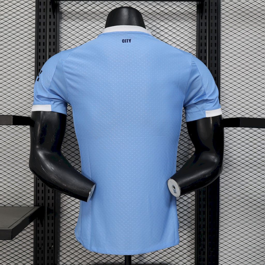 Men's Manchester City 2025/26 Home Jersey Player Version