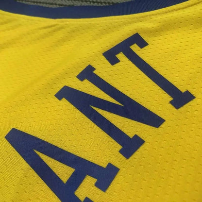Camisa Kevin Durant Amarela Swingman Versão Jogador Masculina – Edição City