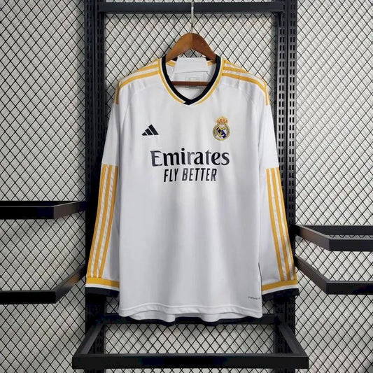 Camisa de manga comprida do Real Madrid 2023/24 Home