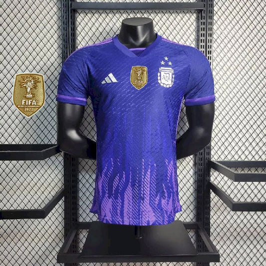 2022 World Cup 3-star Argentina Away Player Version