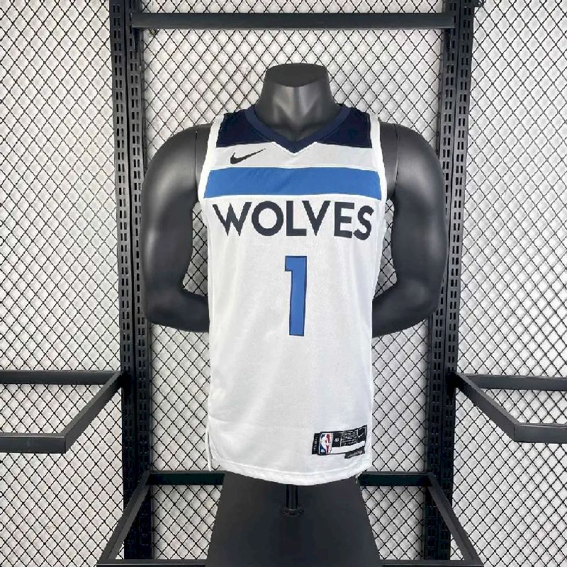 Camisa Kyle Anderson Branca da Equipe Principal Masculina 2023