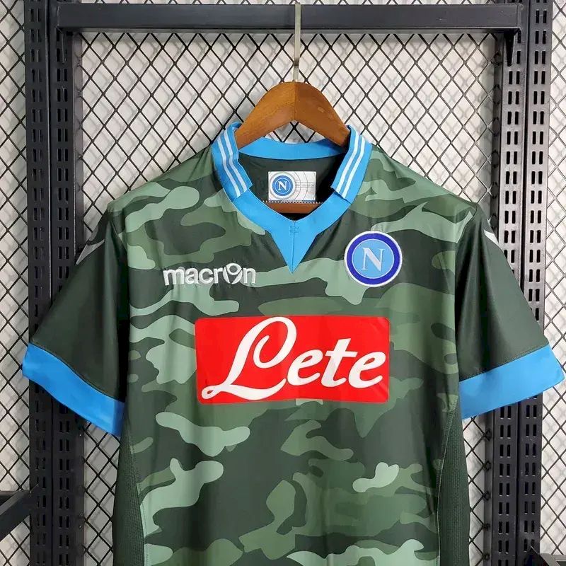 Camisa retrô do Napoli 2013/14