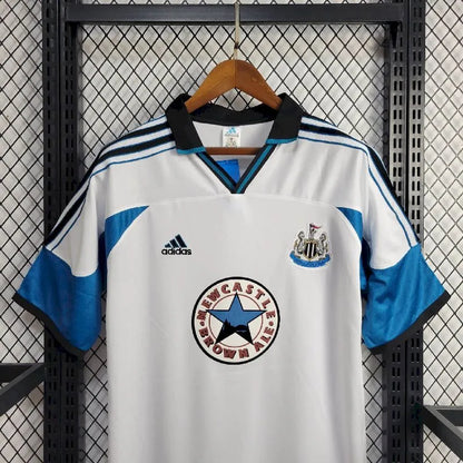 Camisa retrô reserva do Newcastle United 1999/2000