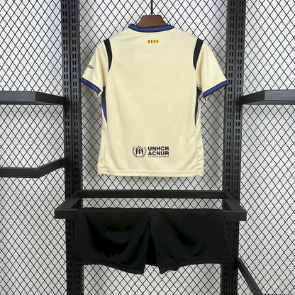 Barcelona 2025/26 Away Kids Kit
