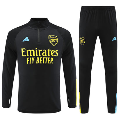 Suéter e calça Arsenal 2023/24 com zíper e meio zíper 14001
