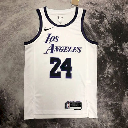 Men’s Kobe Bryant White Team Jersey – City Edition