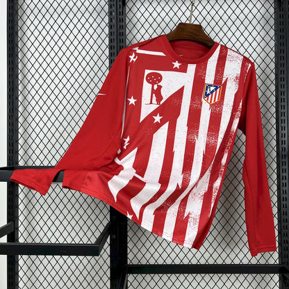 Atlético Madrid 2025/26 Pre-Match training Long Sleeves Jersey
