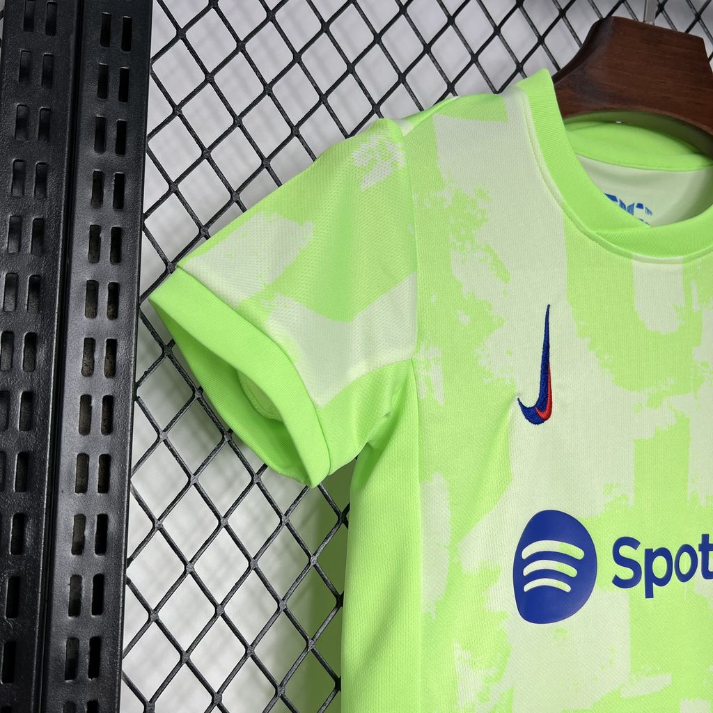 Barcelona 2024/25 Third Kids Kit