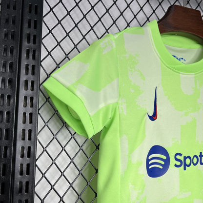 Barcelona 2024/25 Third Kids Kit