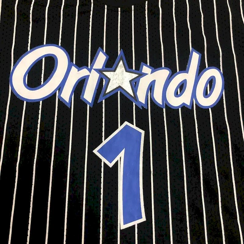 Tracy McGrady Men’s Black Player Jersey – Throwback Edition