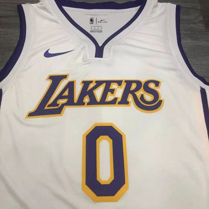 Camisa Kyle Kuzma Masculina Branca Versão Jogador – Edição Clássica Retro