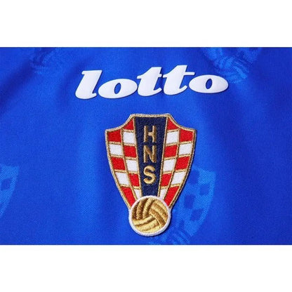 Camisa reserva retrô da Croácia de 1998