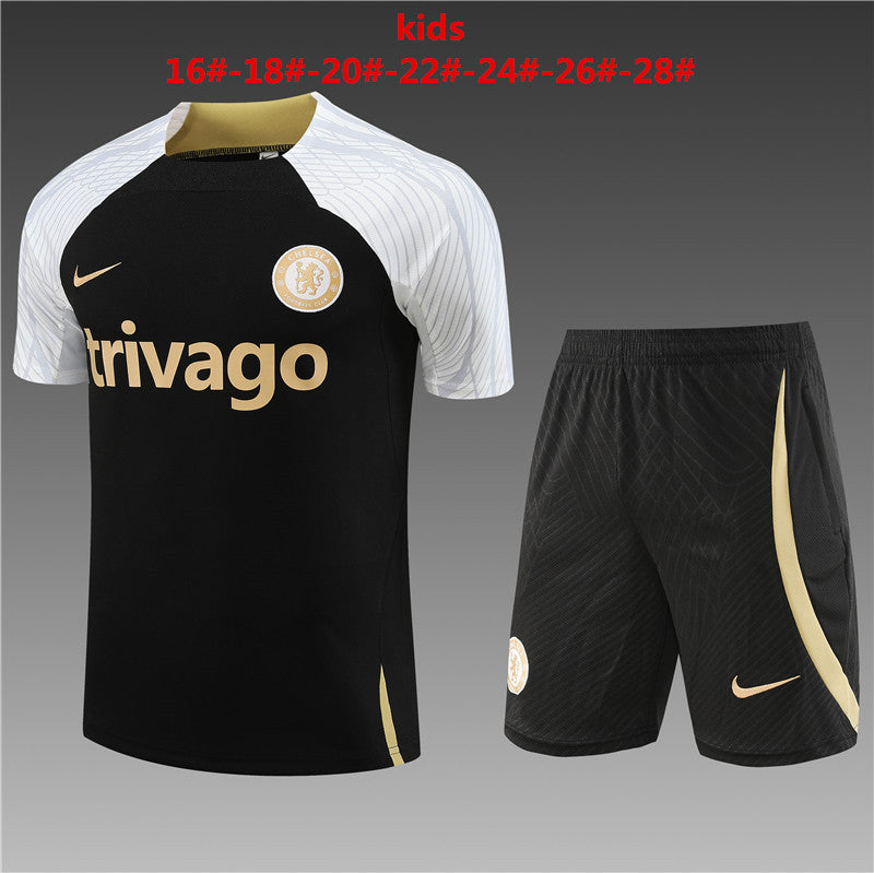 Camisa e short infantil Chelsea 2024/25 14001