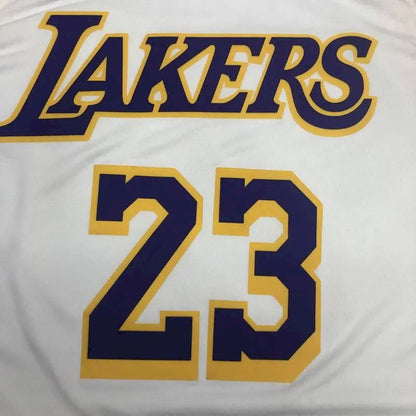 Camisa LeBron James White versão jogador masculina