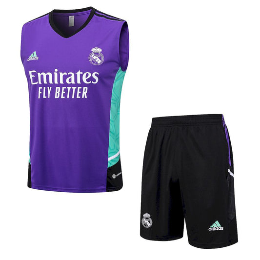 Camiseta regata e short adulto Real Madrid 2023/24 815
