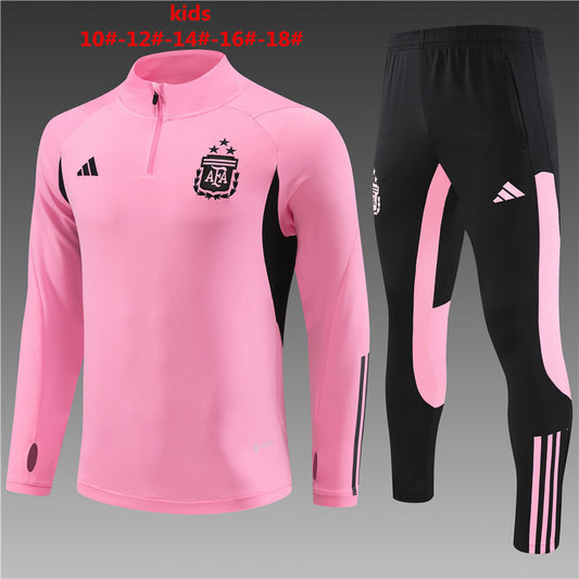 Argentina 2023/24 Half-Zip Kids Sweater+Pant 14001