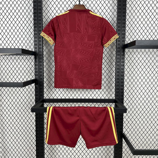 Mexico 2025/26 Gold Red Kids Kit