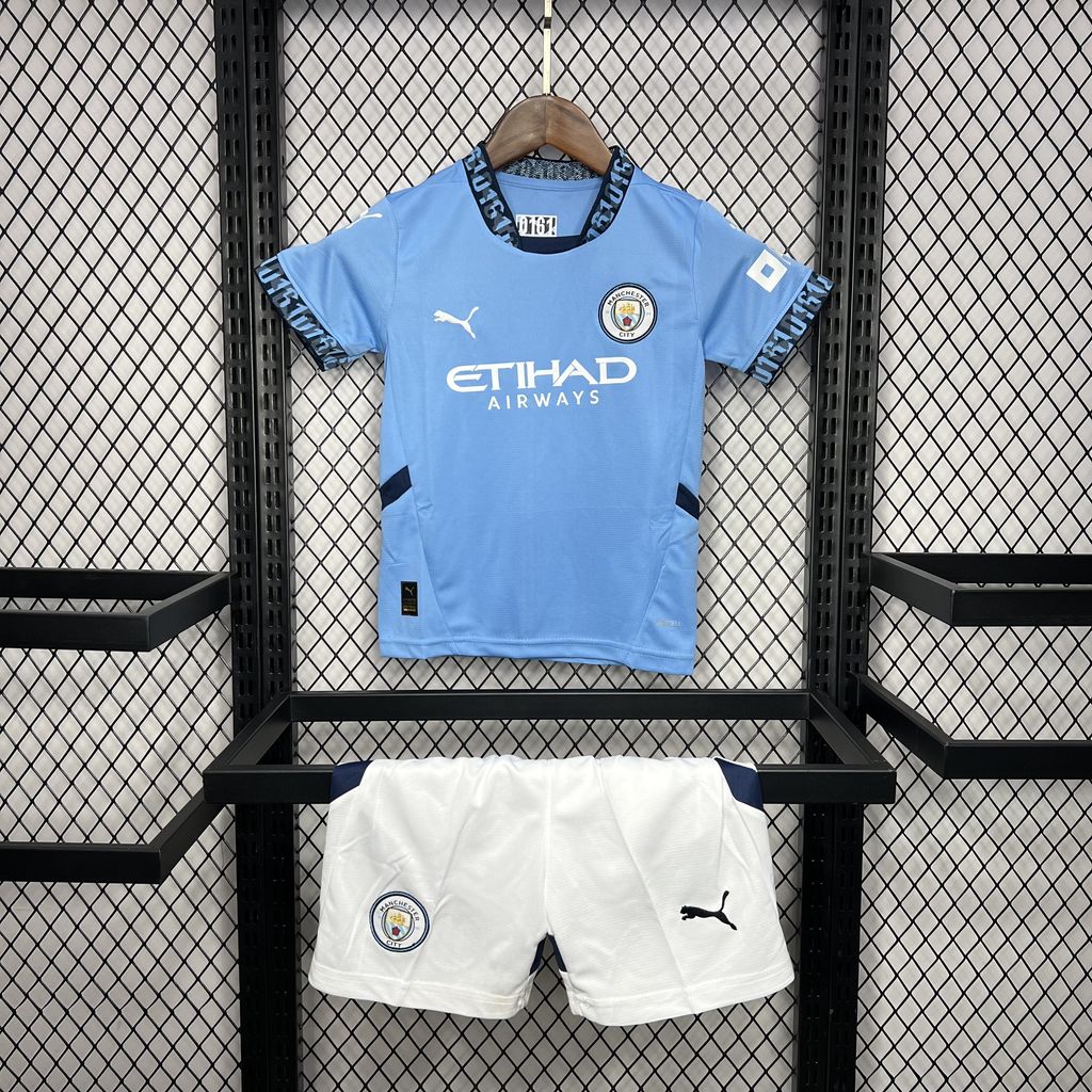 Kids Manchester City 2024/25 Home Kit