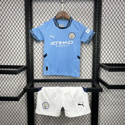 Kids Manchester City 2024/25 Home Kit