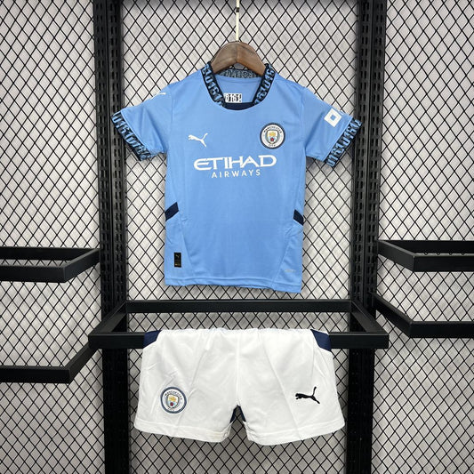 Kids Manchester City 2024/25 Home Kit