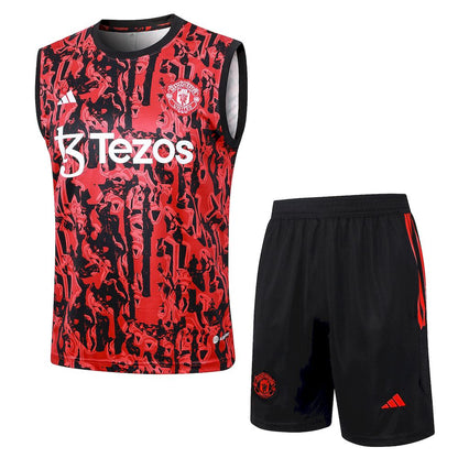 Camiseta regata e short adulto Manchester United 2023/24 815