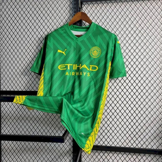 Camisa de goleiro Manchester City 2023/24 verde