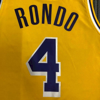 Camisa masculina amarela Swingman Rajon Rond – Edição Ícone